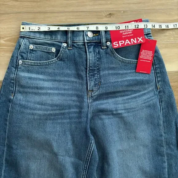 SPANXshape Authentic 360 Barrel Leg Jeans S Regular - Picture 4 of 8